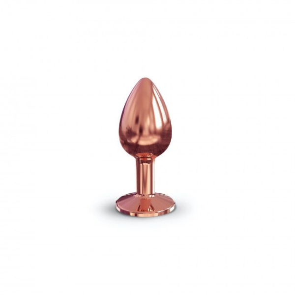 купить Металлическая анальная пробка с украшением в виде кристалла Dorcel - Diamond Plug S