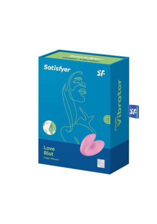 фото Вибратор на палец Satisfyer Love Riot Pink, 12 вариантов использования  || фото Вібратор на палець Satisfyer Love Riot Pink, 12 варіантів використання 