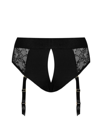 фото Кружевные трусы для страпона с подвязками для чулок Strap-On-Me DIVA HARNESS - XL  || фото Мереживні труси для страпону з підв'язками для панчох Strap-On-Me DIVA HARNESS - XL 