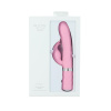 фото Роскошный кролик с ротацией и вибрацией Pillow Talk Lively, Pink, кристалл Сваровски, тройной отрост  || фото Розкішний кролик з ротацією та вібрацією Pillow Talk Lively Pink, кристал Сваровскі, потрійний відро 