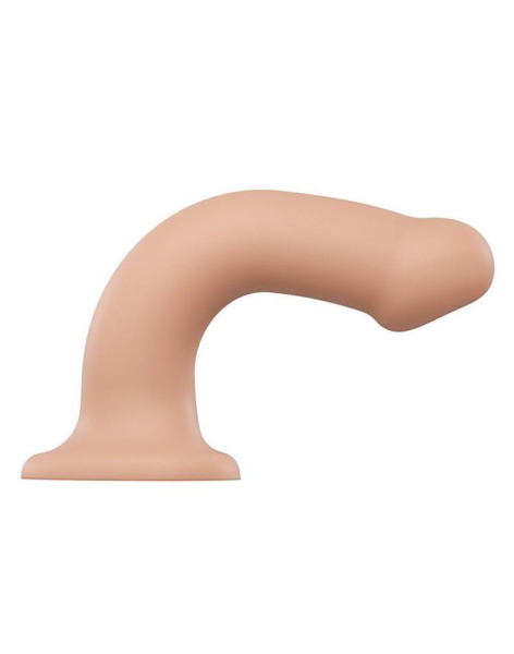 купить Насадка для страпона Strap-On-Me Dual Density Dildo Flesh L, диаметр 3,7см, двухслойная, гибкая
