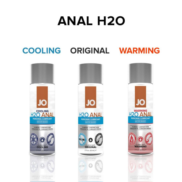 купить Анальная смазка System JO ANAL H2O - ORIGINAL (120 мл) на водной основе, растительный глицерин