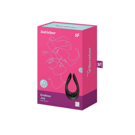 фото Вибратор для пар Satisfyer Endless Joy Black, 3 независимых мотора, многофункциональный  || фото Вібратор для пар Satisfyer Endless Joy Black, 3 незалежні мотори, багатофункціональний 