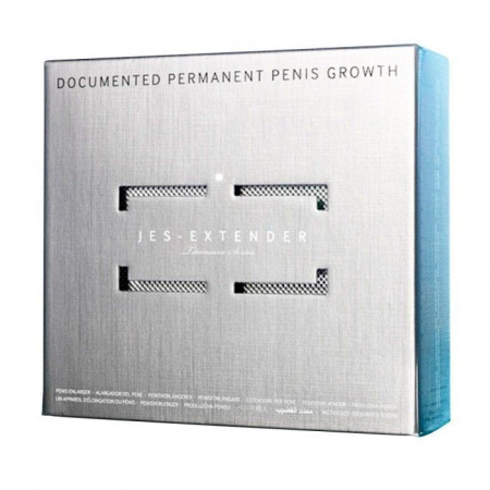 фото Экстендер для увеличения члена Jes-Extender Titanium, ремешковый, алюминиевый кейс  || фото Екстендер для збільшення члена Jes-Extender Titanium, ремінцевий, алюмінієвий кейс 