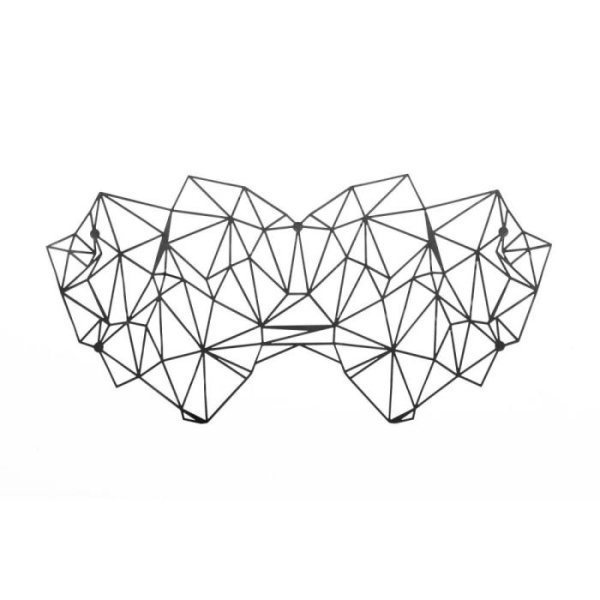 купить Маска на лицо Bijoux Indiscrets - Kristine Mask, виниловая, клеевое крепление, без завязок