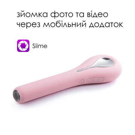 фото Интеллектуальный вибратор с камерой Svakom Siime Eye Pale Pink  || фото Інтелектуальний вібратор із камерою Svakom Siime Eye Pale Pink 