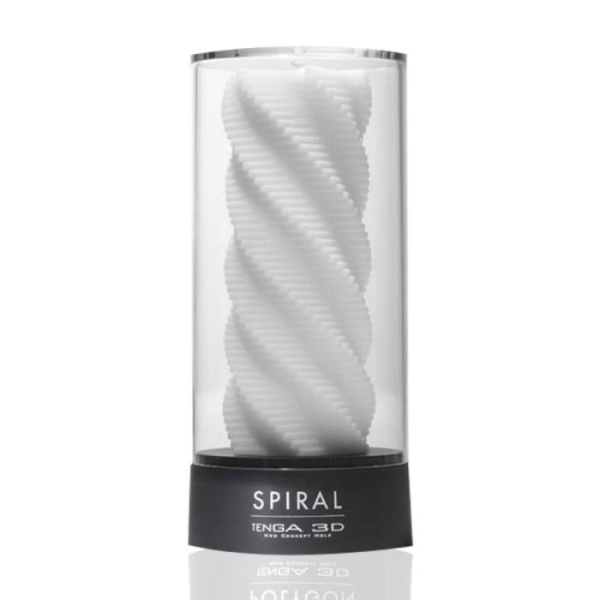 Мастурбатор Tenga 3D Spiral, очень нежный, из антибактериального эластомера с серебром