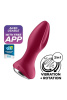 фото Анальная смарт вибропробка с жемчужным массажем Satisfyer Rotator Plug 2+ Violet  || фото Анальна смарт вібропробка із перлинним масажем Satisfyer Rotator Plug 2+ Violet 
