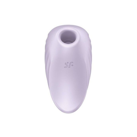 фото Вакуумный клиторальный стимулятор с вибрацией Satisfyer Pearl Diver Violet  || фото Вакуумний кліторальний стимулятор із вібрацією Satisfyer Pearl Diver Violet 