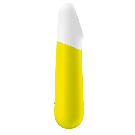фото Вибропуля перезаряжаемая Ultra Power Bullet 4 Yellow  || фото Віброкуля на акумуляторі Satisfyer Ultra Power Bullet 4 Yellow 