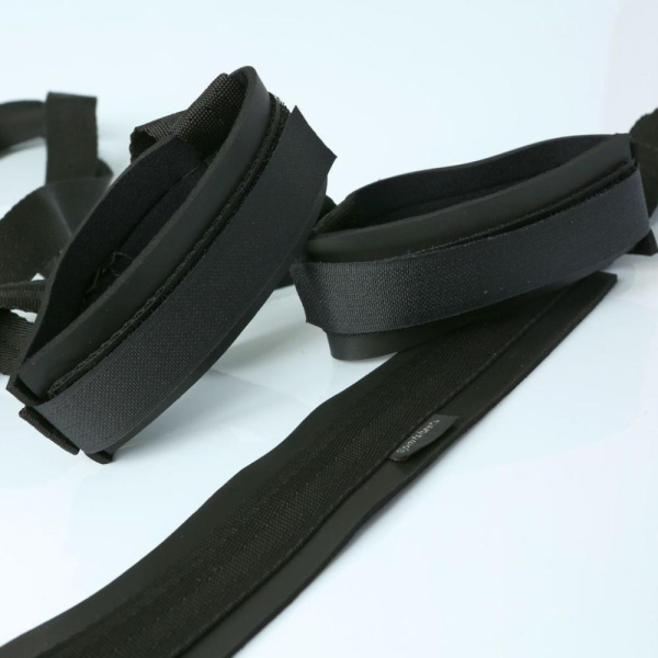 купить Гибкая распорка для ног Sportsheets Sex Sling Black для притягивания ног к телу