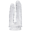 фото Прозрачный фаллоимитатор Alive Imperium Jelly Dildo для двойного проникновения