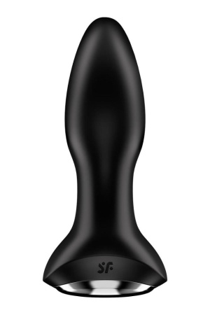 фото Анальная смарт вибропробка с жемчужным массажем Satisfyer Rotator Plug 2+ Black  || фото Анальна смарт вібропробка із перлинним масажем Satisfyer Rotator Plug 2+ Black 
