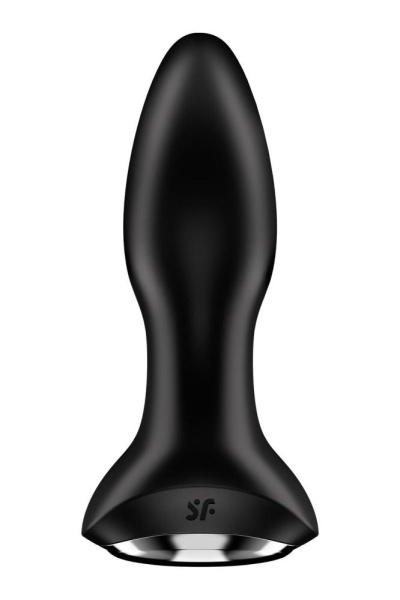 купити Анальна смарт вібропробка із перлинним масажем Satisfyer Rotator Plug 2+ Black