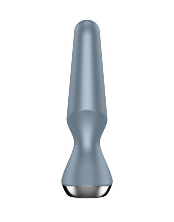 фото Анальная смарт-вибропробка Satisfyer Plug-ilicious 2 Ice Blue  || фото Анальна смарт-вібропробка Satisfyer Plug-ilicious 2 Ice Blue 