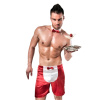 фото Мужской эротический костюм официанта Passion 019 SHORT red XXL/XXXL, шорты и бабочка