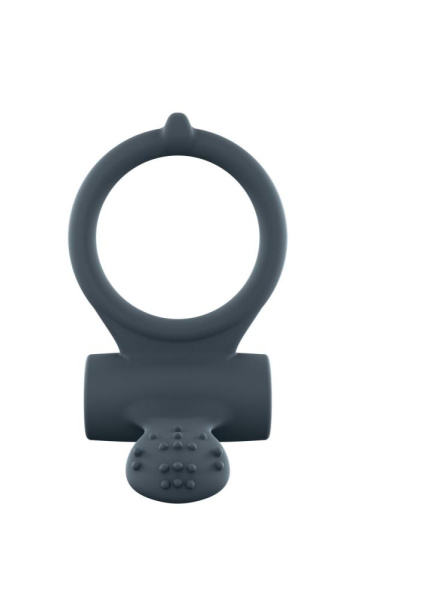 купить Эрекционное кольцо Dorcel Power Clit Plus с вибрацией, перезаряжаемое, с язычком со щеточкой