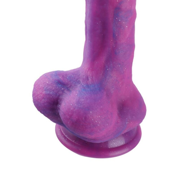 купить Фаллоимитатор 8.2″ с вибрацией для секс-машин Hismith Purple Silicone Dildo with Vibe