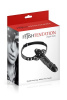 фото Кляп с двойным фаллоимитатором Fetish Tentation Double Penis Gag Black  || фото Кляп з подвійним фалоімітатором Fetish Tentation Double Penis Gag 