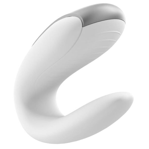 купить Смарт-вибратор для пар Satisfyer Double Fun (White) с пультом ДУ