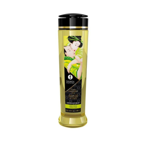 купить Массажное масло Shunga Irresistible – Asian Fusion (240 мл) натуральное увлажняющее