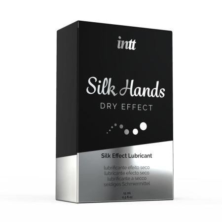 фото Ульта-густая силиконовая смазк Intt Silk Hands (15 мл) с матовым эффектом, шелковистый эффект  || фото Ультрагуста силіконова змазка Intt Silk Hands (15 мл) з матовим ефектом, шовковистий ефект 