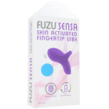 фото Вибратор на палец FUZU Sensa Skin Activated Fingertip Vibe – Pastel Blue, сенсорное управление, 8 режимов  || фото Вібратор на палець FUZU Sensa Skin Activated Fingertip Vibe – Pastel Blue, сенсорне керування, 8 режимів 