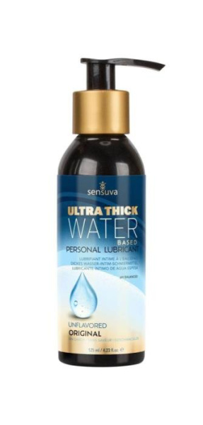 купити Густе мастило Sensuva Ultra-Thick Water-Based (125 мл) на водній основі, без гліцерину та парабенів