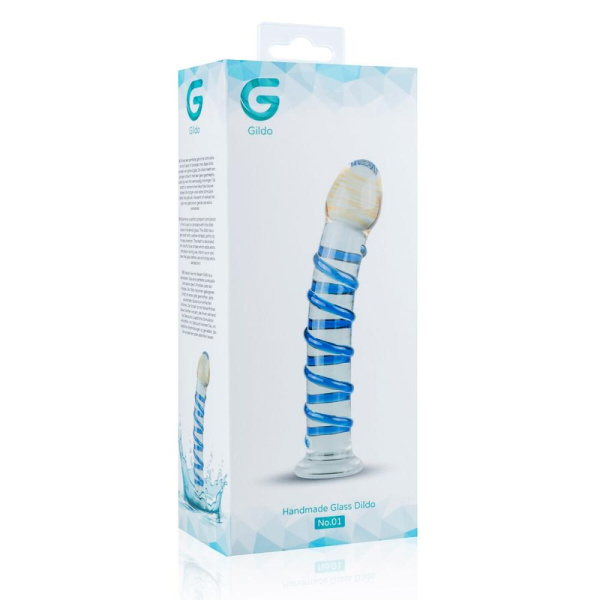 купить Стеклянный дилдо Gildo Glass Dildo No. 1