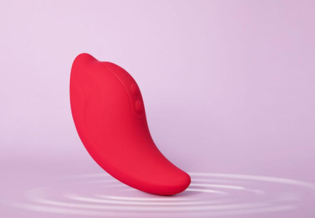 фото Вибратор и клиторальный стимулятор Kistoy Heidi Red  || фото Вібратор Kistoy Heidi Red 
