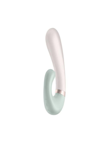 купить Смарт вибратор-кролик с подогревом Satisfyer Heat Wave Mint