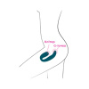 фото Пульсатор с вакуумной стимуляцией клитора Adrien Lastic My G (Teal)  || фото Пульсатор із вакуумною стимуляцією клітора Adrien Lastic My G (Teal) 