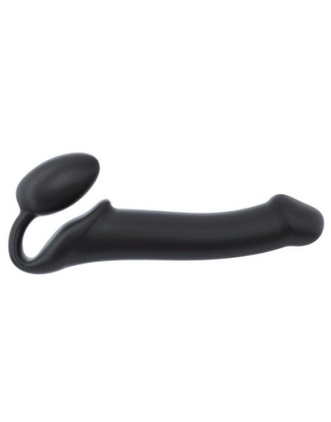 купить Безремневой страпон Strap-On-Me Black XL, полностью регулируемый, диаметр 4,5см