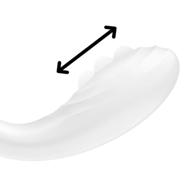 купити Вібратор із перлинною стимуляцією точки G Satisfyer Rrrolling Pleasure White