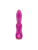 Смарт вібратор кролик із подвійним відростком Satisfyer Double Flex Violet