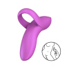 фото Вибратор на палец Satisfyer Bold Lover Dark Pink, гибкий