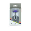 фото Металлическая анальная пробка Lux Active с розой - Rose Anal Plug - Purple, вибропуля в подарок  || фото Металева анальна пробка Lux Active з трояндою - Rose Anal Plug - Purple, віброкуля в подарунок 