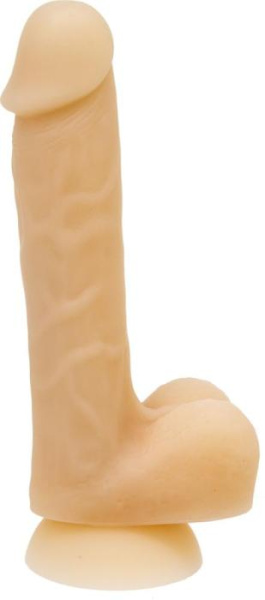 купить Фаллоимитатор с памятью формы, на присоске ADDICTION — DAVID 8″ Silicone Dong, вибропуля в подарок