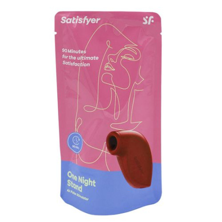 фото Вакуумный клиторальный стимулятор Satisfyer One Night Stand на 90 минут работы, 4 программы работы  || фото Вакуумний кліторальний стимулятор Satisfyer One Night Stand на 90 хвилин роботи, 4 програми роботи 