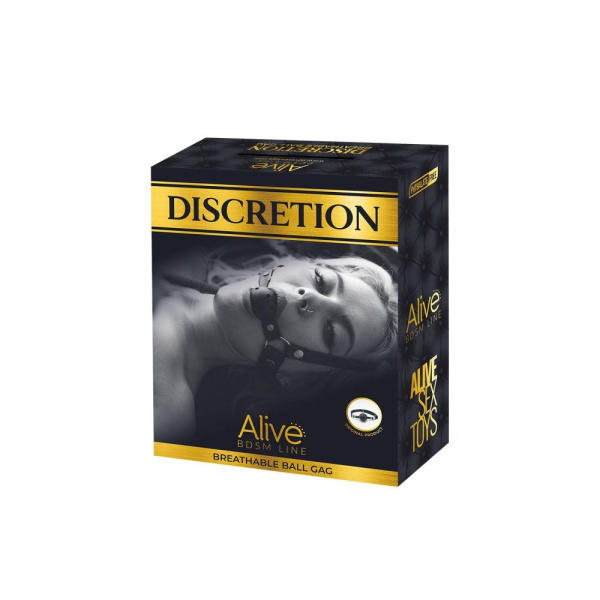 купить Воздухопроницаемый кляп Alive Discretion Red