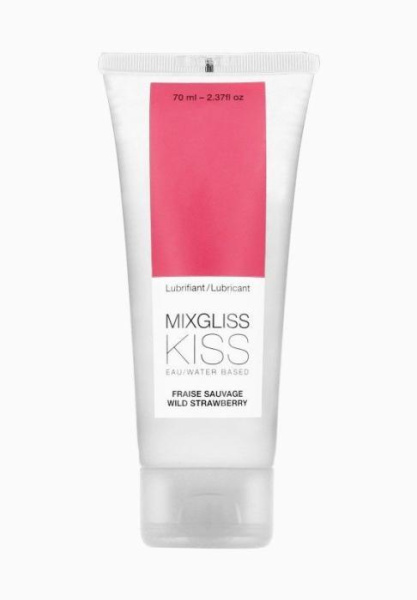 купити Лубрикант на водній основі MixGliss KISS Wild Strawberry (70 мл) Дика Полуничка
