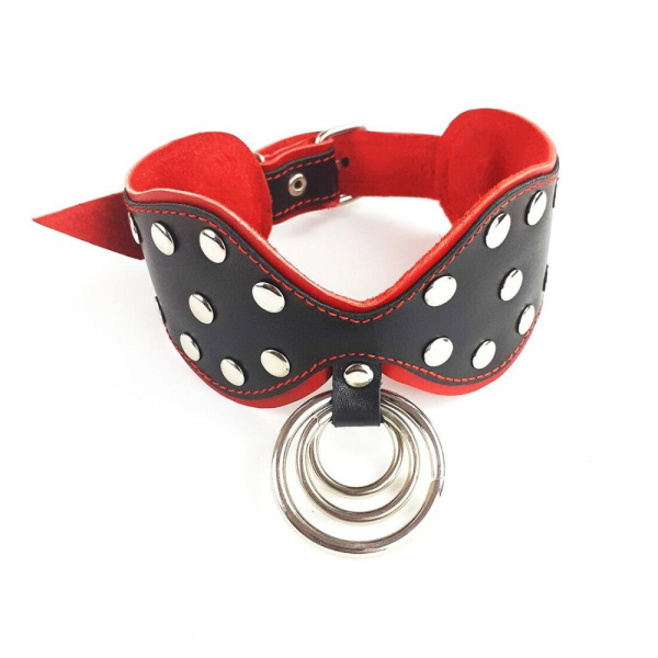 купить Ошейник из натуральной кожи Art of Sex -  Collar Butterfly