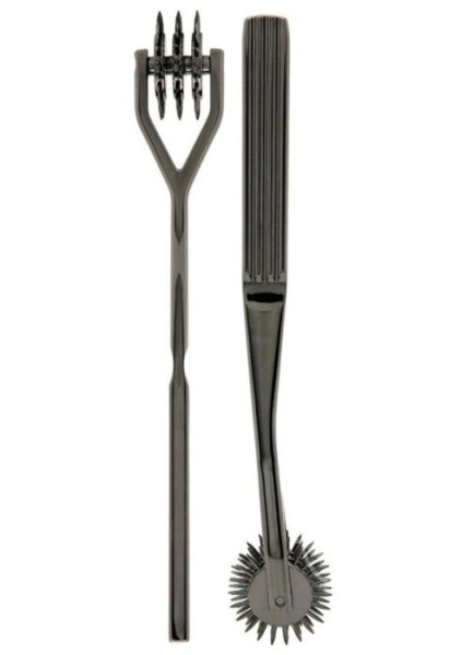 купить Колесо Вартенберга игольчатое на 3 ряда зубцов Doc Johnson Kink- Spike - Solid Metal Pinwheel - 3 Wh