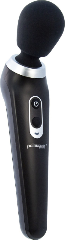 Потужний вібромасажер PalmPower EXTREME - Black водонепроникний, з плавним регулюванням