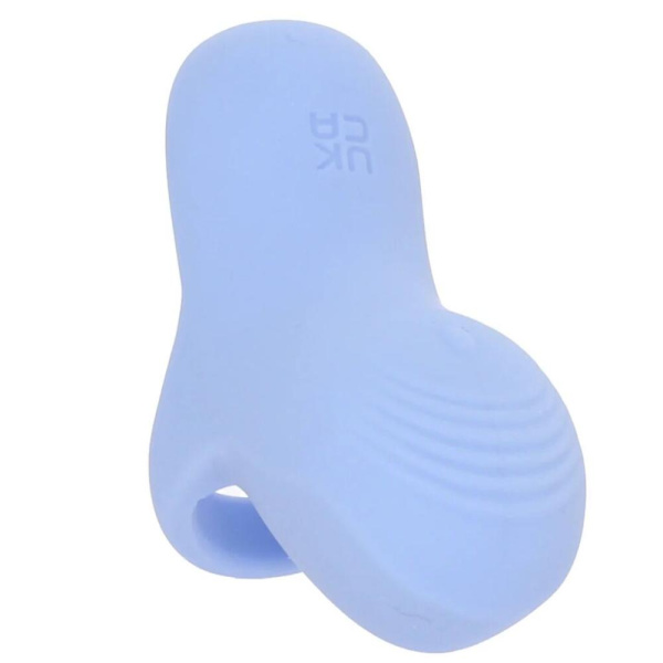 купить Вибратор на палец FUZU Sensa Skin Activated Fingertip Vibe – Pastel Blue, сенсорное управление, 8 режимов