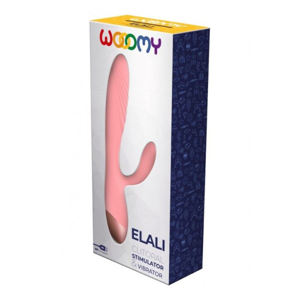 купить Вибратор-кролик Wooomy Elali Pink Rabbit Vibrator