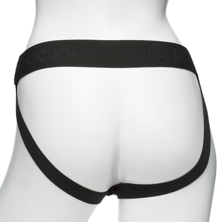 фото Набор для страпона с вибрацией Doc Johnson Body Extensions - BE Naughty - Black  || фото Набір для страпона з вібрацією Doc Johnson Body Extensions - BE Naughty - Black 
