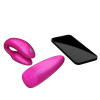 фото Смарт-вибратор для пар We-Vibe Chorus Cosmic Pink, сенсорное управление вибрациями сжатием пульта  || фото Смарт-вібратор для пар We-Vibe Chorus Cosmic Pink, сенсорне керування вібраціями стисненням пульта 