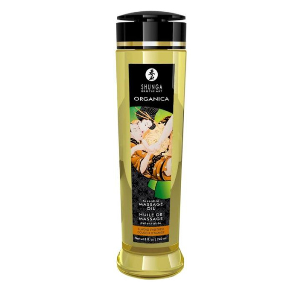 купить Органическое массажное масло Shunga ORGANICA - Almond Sweetness (240 мл) с витамином Е