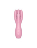 фото Клиторальный вибратор Satisfyer Threesome 3 Pink с тремя пальчиками  || фото Кліторальний вібратор Satisfyer Threesome 3 Pink з трьома пальчиками 